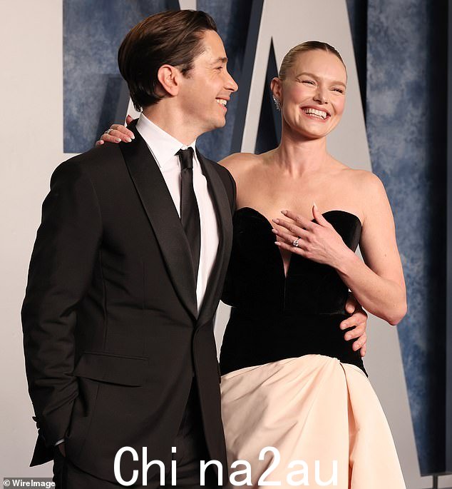 She will be Mrs Long: Kate Bosworth and Justin long have become engaged, People claimed on Friday