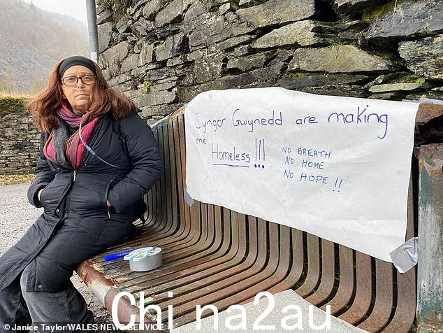 Sara Lewis,55 岁,担心她会被赶出威尔士历史悠久的乡村