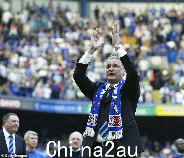 Bates 说 Claudio Ranieri 是他在切尔西任期内最喜欢的教练
