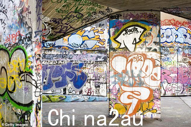 我们都看到过遍布市中心的涂鸦——有时即使在战争纪念碑上,Rishi Sunak 说(文件图片)