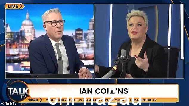 Suz Eddie Izzard 在接受 TalkTV 采访时对右翼喜剧演员发表评论