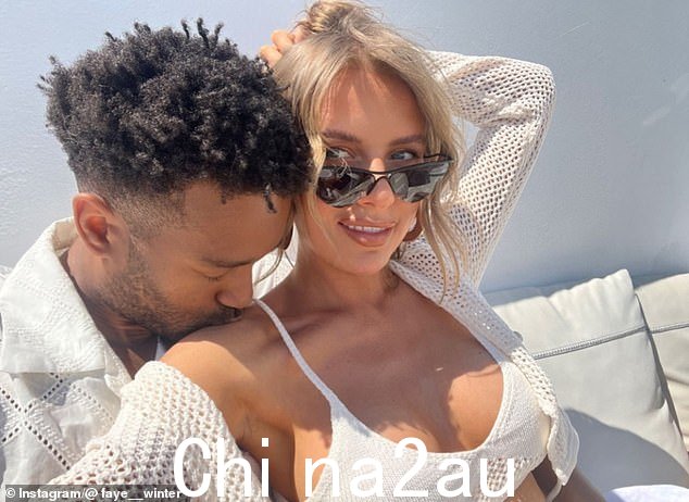 前任火焰:Faye 和 Teddy 在 2021 年爱情岛系列中排名第三 - 但在约会 18 个月后今年宣布分手