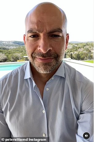 Peter Attia 博士(如图)说,每周只锻炼三个小时对于改善健康和长寿至关重要