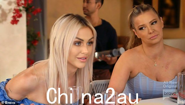 持续不断的争执:在 Scandoval 事件爆发之前拍摄的周三的 Vanderpump Rules on Bravo 剧集中,Lala Kent 指责 Raquel Levis 看起来像一个“妓女”” class=
