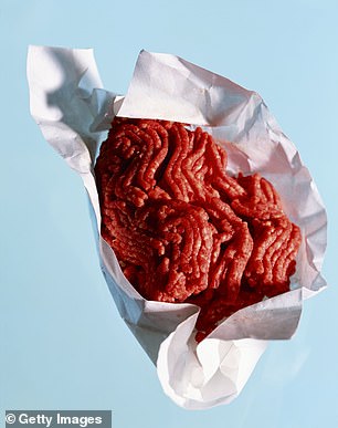 碎牛肉,通常由多种动物组成,排在第三位