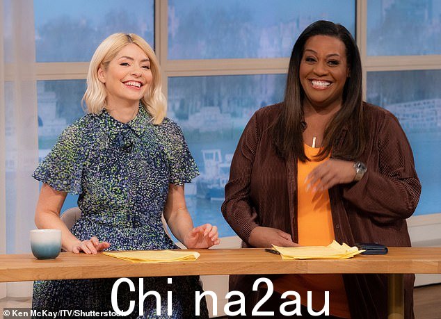 动态二人组:周一和周二,Alison Hammond 介入与 Holly Willoughby 一起展示节目