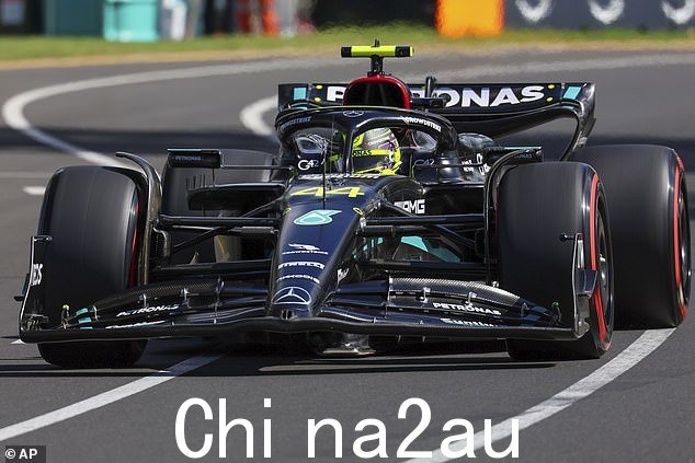 Hamilton 以第 13 名完赛,漂移 1.4 秒,因为他未能用光滑的橡胶完成干净的一圈