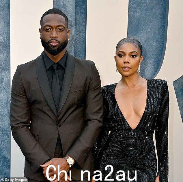 痛苦的时刻:Gabrielle Union 说当她得知现在时她的灵魂'破碎'了——丈夫 Dwyane Wade 在他们休息时让另一个女人怀孕了