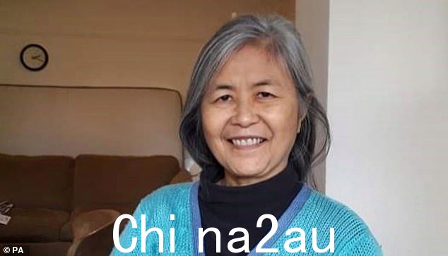 2021 年 6 月,Mee Kuen Chong 在她位于伦敦的家中被武器击中头部