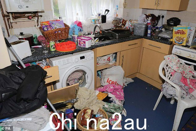 审判时展示了斯旺西皇家法院肮脏住宅的令人震惊的照片