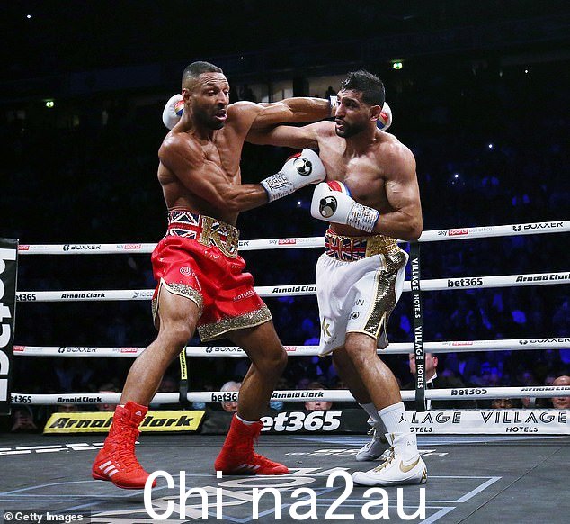 在 Khan 去年输给 Kell Brook 后提供的尿液样本中发现了 Ostarine