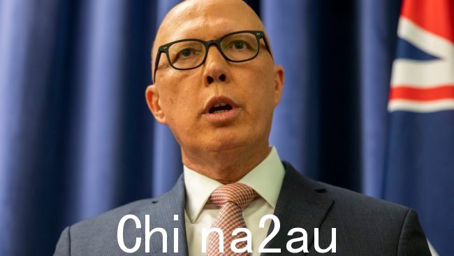 反对党领袖Peter Dutton 证实该党将反对工党宪法规定的声音,而是推动一系列立法的地方和区域声音机构。图片:NCA NewsWire / Martin Ollman