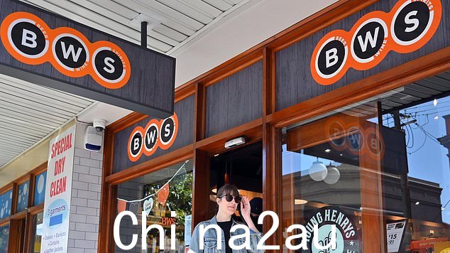 澳大利亚悉尼 - NewsWire 照片 2020 年 9 月 1 日:BWS Bottle Shop & Liquor Store 出现在悉尼纽敦。图片:NCA NewsWire / Steven Saphore