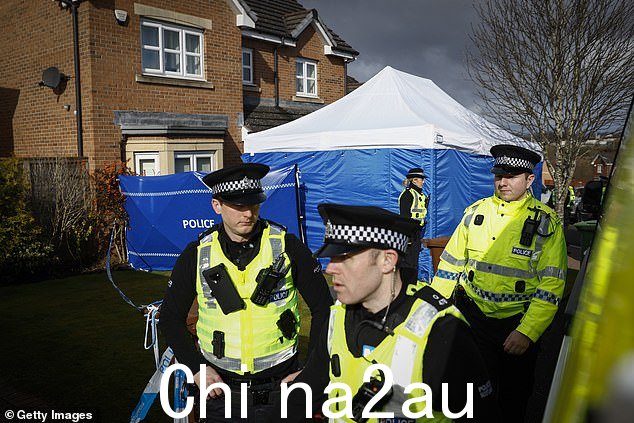 警察星期四留在 Nicola Sturgeon 和 Peter Murrell 家外面