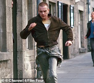 伊万中号cGregor as Mark Renton in Trainspotting