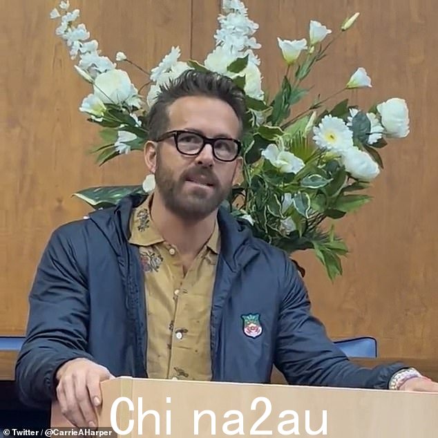 Reynolds 说他'很感动,我能成为这个故事的一部分'