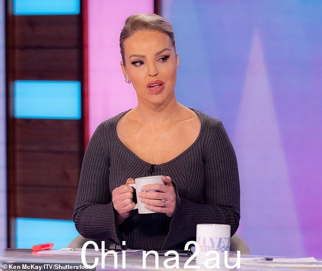 诚实:39 岁的凯蒂·派珀 (Katie Piper) 透露了她在离开女儿去美国拍摄新节目后感到的‘非理性’内疚