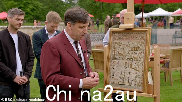 太棒了:通常这种艺术作品的价格在 5,000 英镑左右,但客人从专家那里得知它现在值这么多钱后感到震惊