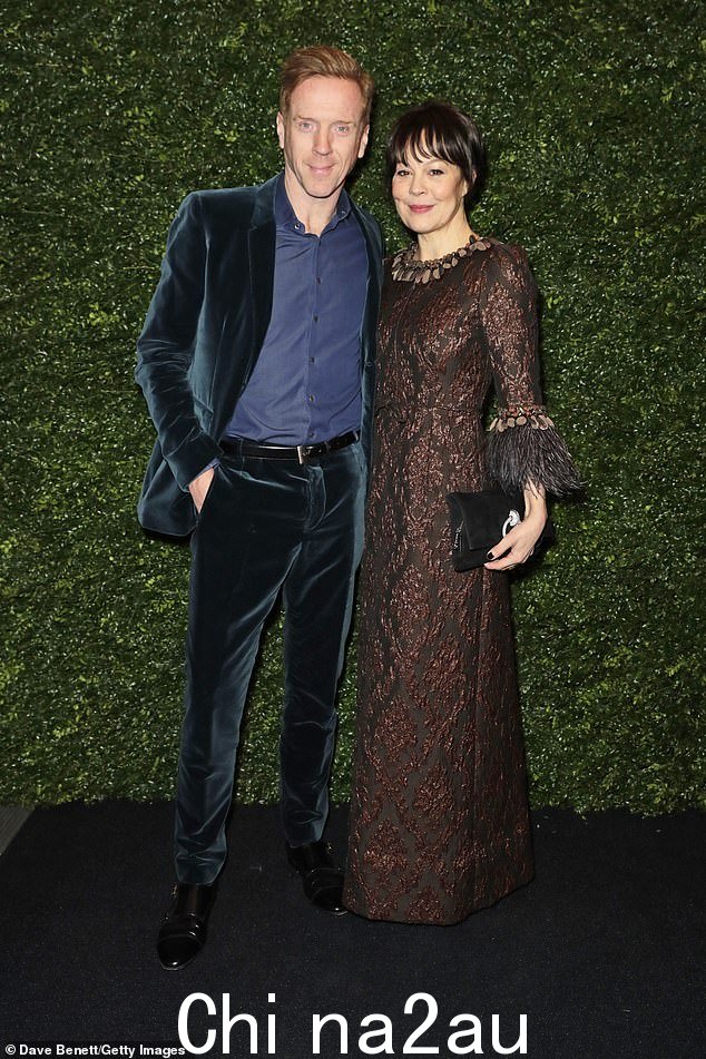Candid:Damian 为他的妻子 Helen McCrory(2020 年合照)去世近两年后的专辑创作了一系列“非常个人化”的歌曲” class =