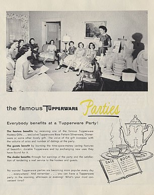 1950 年代的特百惠广告