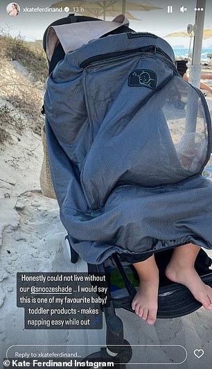 打瞌睡!凯特分享了她儿子睡觉的甜蜜照片