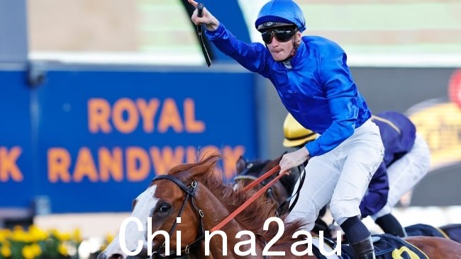 Godolphin's Cascadian 将成为 All Aged Stakes 比赛中的威胁之一。图片:Mark Evans/Getty Images