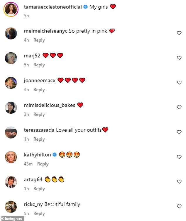 可爱:Tamara 的粉丝发布了与女儿的合照,很快就表达了他们的感激之情
