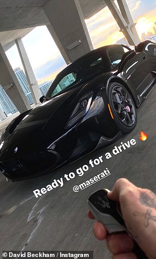 豪车:David 是一位汽车爱好者,甚至拥有一辆他自己设计的玛莎拉蒂 MC20,同时他还为该品牌拍摄了一系列宣传视频