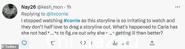 反应:他的第三个受害者在他的控制之下,而 Corrie 的居民仍然没有意识到他的卑鄙行径,受够了的 Corrie 粉丝在 Twitter 上抱怨他们的驱动器中的角色