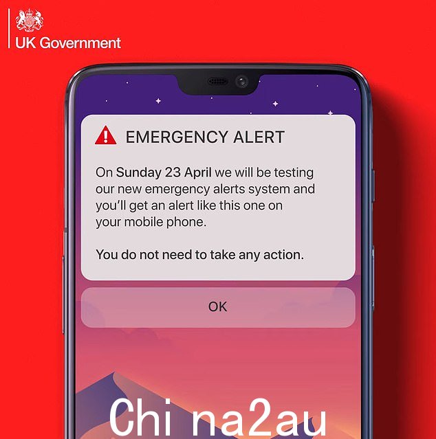 英国范围内的官方紧急警报系统测试将看到智能手机和平板电脑在周日下午 3 点发出类似警笛的声音并振动十秒钟
