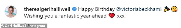 最好的朋友:她写道:'生日快乐@victoriabeckham!祝你未来的一年美好',以及他们在喷气式飞机女孩中间时的两张快照band lifestyle