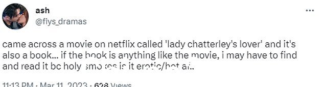 '它夺走了我的心,并将它付诸火海':查泰莱夫人的情人让 Netflix 的粉丝感到衣领下很热