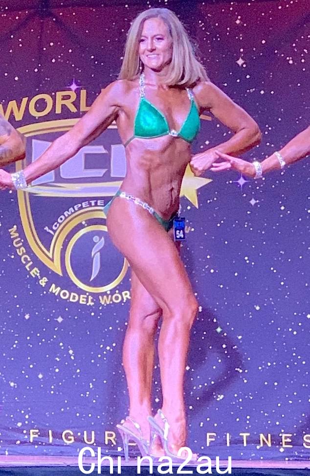 Natalie Abberfield 在 2019 年首次参加健美比赛