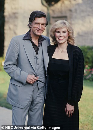 Rita with Hugh Hefner