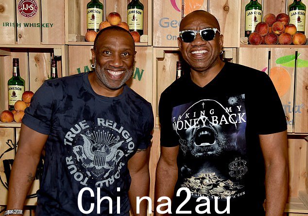 Famiy:Otis 和他的兄弟 Dexter(左)组建了放克乐队 The Reddings,该乐队在 1980 年代录制了六张专辑(2017 年拍摄)