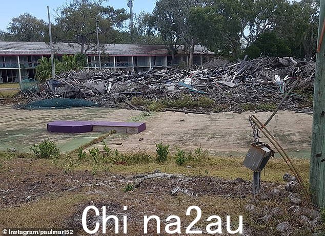 破旧的大吉宝岛度假村(如图)已被昆士兰州政府没收,业主 Tower Holdings 欠下 878,000 美元的租金
