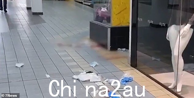 一名男子在一名警察和保安人员因涉嫌在繁忙的购物中心盗窃刀具而受伤后被起诉tre