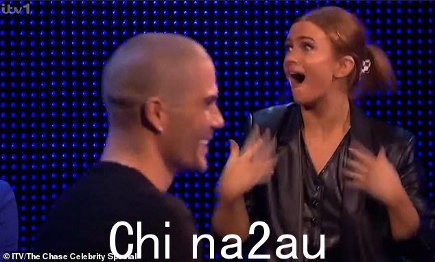 惊呆了:这位前 EastEnders 女演员本周末与她的 The Wanted 歌手男友一起参加了 ITV 游戏节目