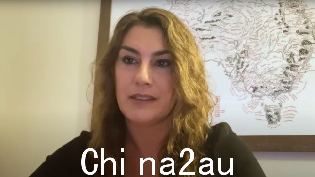 Lidia Thorpe 在对活动家 Tom Tanuki 的采访。图片:YouTube / Tom Tanuki