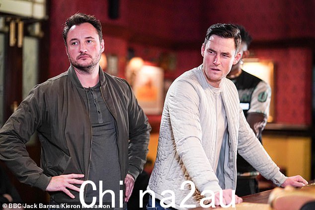 情绪化:Zack Hudson 在周一的 EastEnders 节目中与整个 Square 分享了他的 HIV 诊断结果,此前他被激怒退出了与 Ben Mitchell 的战斗