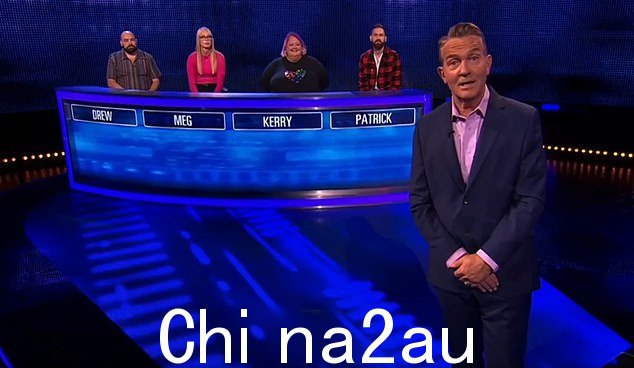 挑战:由 Bradley Walsh 主持的 ITV 游戏节目迎来了四名球员 - Drew、Meg、Kerry 和 Patrick - 他们希望击败追逐者并带着一些钱回家