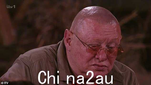 竞争对手:在别处,当他的宿敌 Gillian McKeith 在周二的剧集中进入营地时,红脸的 Shaun Ryder 出现了,好像他气得浑身发抖