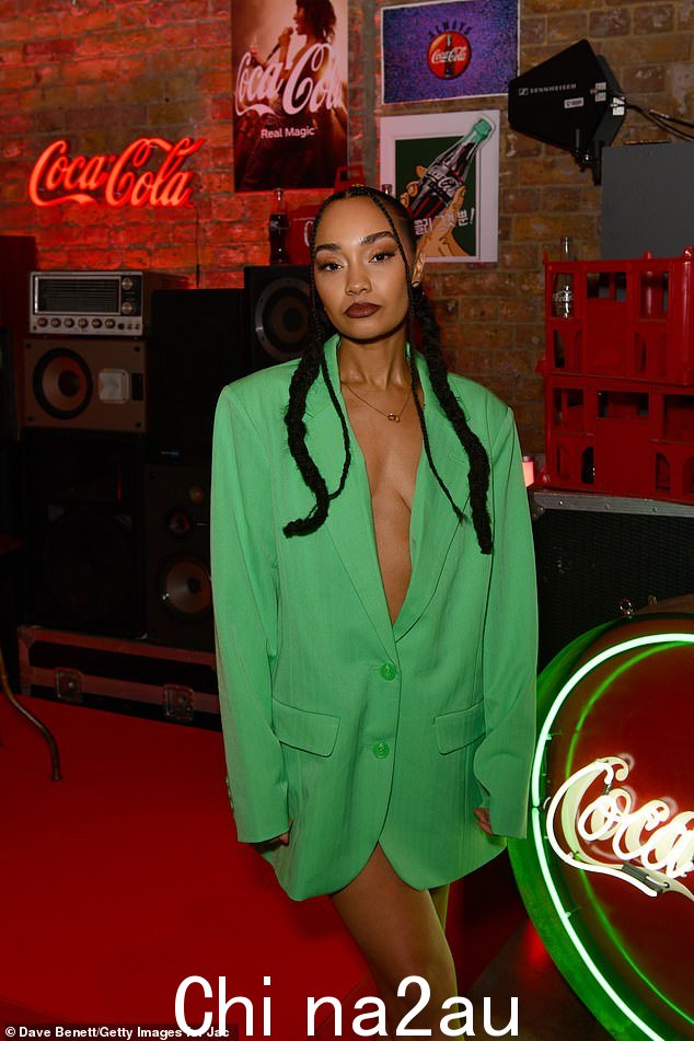 计划:Leigh-Anne 飞往土耳其拍摄大预算视频后,她的首张个人单曲“指日可待”(上图为可口可乐发布会上的照片)星期二)