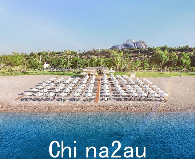Rixos Downtown Antalya 坐落在海边 - 玻璃电梯将带您直达风景如画的 Konyaalti 海滩