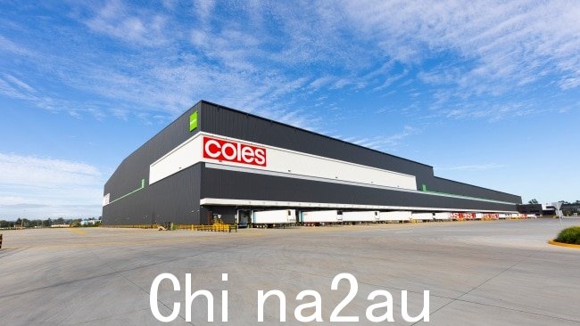 Coles 在雷德班克开设了澳大利亚第一家自动化配送中心。图片:已提供。