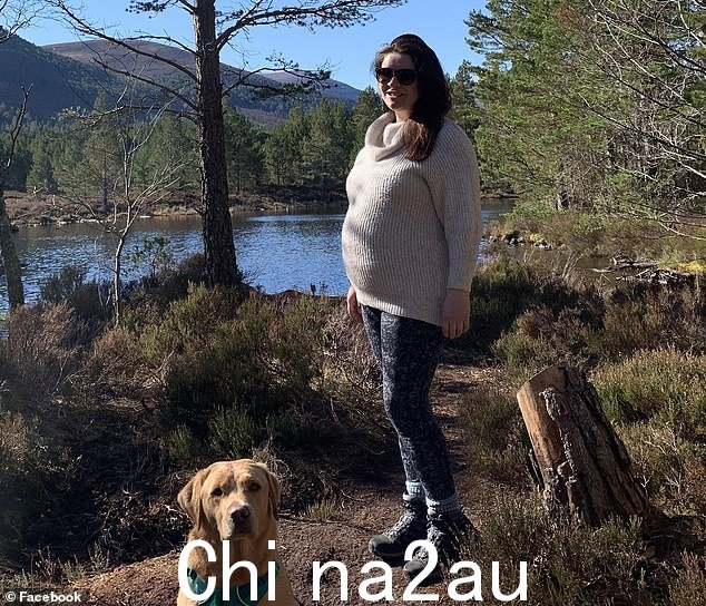 Marelle Sturrock(照片摄于 4 月 8 日)身怀重孕死于可疑。她未出生的孩子也死了