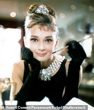 inspired: Audrey Hepburn is pictured in Breakfast At Tiffany's in 1961
