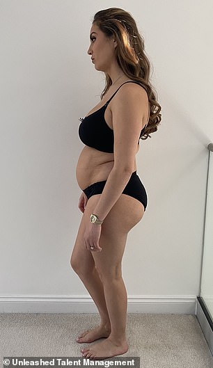 哇! Chloe Goodman 在周二的前后照片中展示了她令人难以置信的 2.5 英石减重效果