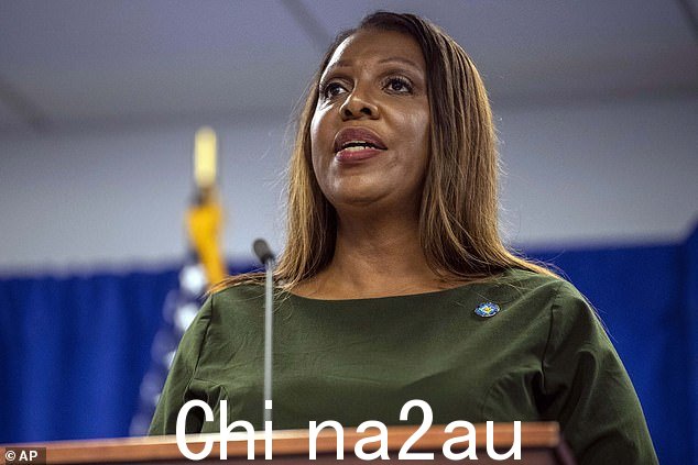New York AG Letitia James 以 2.5 亿美元起诉前总统唐纳德特朗普及其成年子女,声称欺诈
