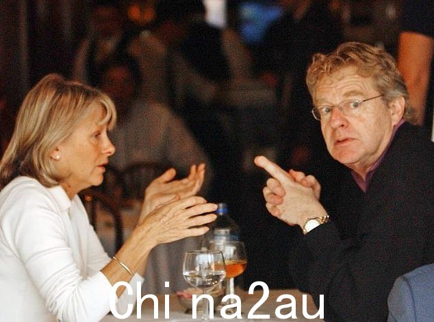 Jerry Springer 与他的前妻 Micki Velton 合影,他于 1973 年结婚